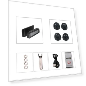 Universal Wireless Tire Pressure Monitoring System — TPMS Sensor Replacements, Cars Auto Home