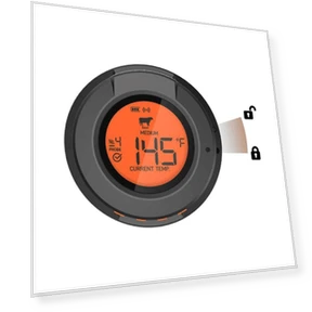 Wireless BBQ Remote Thermometer — Grill Thermometers, Happy Home Mall