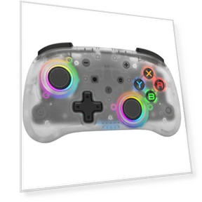 Wireless Bluetooth-Compatible Gamepad with Vibration/Wake Function — Gaming Controllers, Homedepot
