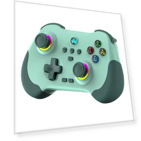 Wireless RGB Controller with Dual Vibration — Accessories, Home Textile Home Decoration
