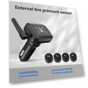 Wireless Universal TPMS USB Digital Tire Pressure Monitoring System — TPMS Sensor Replacements, RuJia Home Decor