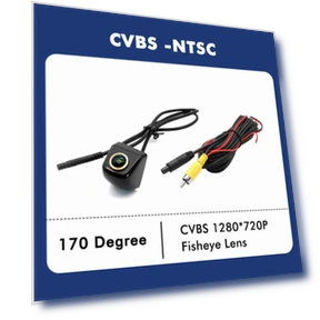 180 Degree CCD Fisheye Lens Starlight Night Vision Vehicle Camera — Rearview Cameras for Cars, A Auto Parts Mall