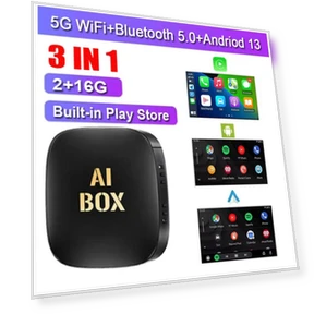 3-in-1 CarPlay Adapter — Stereo Receivers, Auto Launcher