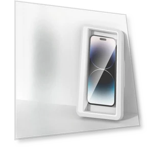 360-Degree Rotating Shower Phone Holder — Shower Caddies, Yoghurt