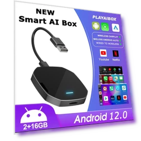 Android 12 CarPlay Smart AI Box — Stereo Receivers, A Auto Parts Mall