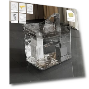 Automatic Cat Water Fountain — Pet Hydration Solutions, Homeware Essentials