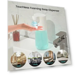 Automatic Induction Foam Soap Dispenser — Care Dispensers, OFFICE-MALL