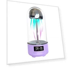 Bluetooth Mechanical Jellyfish Speaker with Colorful Lighting — Portable Audio, AE Selection