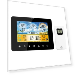 Color Touchscreen Weather Station — Home Climate Control, Build My Home