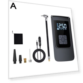 Digital Air Pump for Tire Inflation — Inflation Devices, RuJia Home Decor