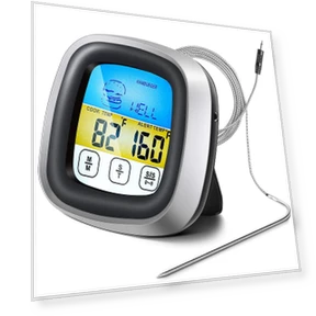 Digital Kitchen Thermometer with Touch Screen — Instant-Read, Build My Home