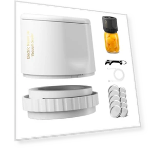 Electric Mason Jar Vacuum Sealer — Vacuum Bags, Everyday essentials