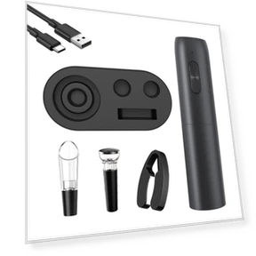Electric Wine Opener Set — Wine Bottle Openers, Build My Home