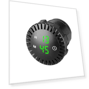 Electronic Car Panel Clock — Clock, A Auto Parts Mall
