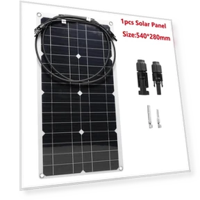 Flexible Solar Panel — Solar & Wind Power, Stone Home