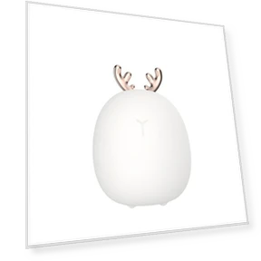LED Silicone Night Light with Deer and Rabbit Design — Night Lights, Perphin Direct
