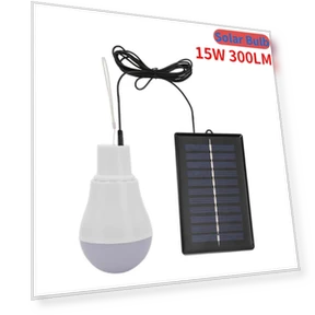 LED Solar Split Wall Lamp — Outdoor Security & Flood Lighting, Build My Home