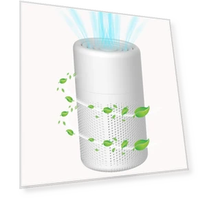 Mini Portable Air Purifier — HEPA Air Purifiers, Home Furnishing Department Mall