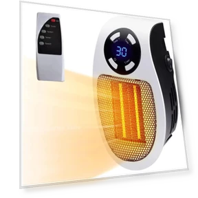 Mini Smart Wall Electric Heaters — Portable Heating Solutions, DC-HOME-4