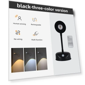 Rechargeable Smart Human Touch Wireless Wall Light — Spotlights, Build My Home