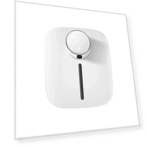 Rechargeable Wall-Mounted Soap Dispenser with Temperature Display — Hand Dryers, Vinde Home