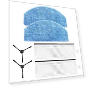Robot Vacuum Accessories Set — Vacuum Attachments, Women Clothing with Heart