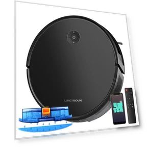 Robot Vacuum with AI Route Mapping — Smart Cleaning Robots, Liectroux