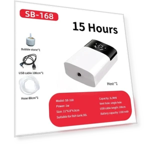 Silent Air Pump for Aquarium — Air Pumps, Wrigleys