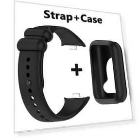 Silicone Watch Strap with Case — Fitness Bands, HOBBIT-3C Accessories