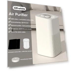 Smart Air Purifier — Activated Carbon Air Purifiers, Cozy Cottage-Relax