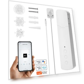 Smart Curtain Motor with Beads — Smart Home Hubs & Controllers, Build My Home