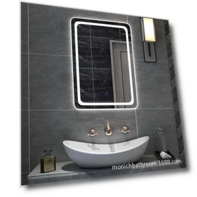 Smart LED Mirror with Bluetooth Speaker — Bathroom, Good Household Items