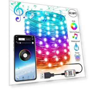 Smart RGB Fairy Lights — String Lights, LanZhong LED