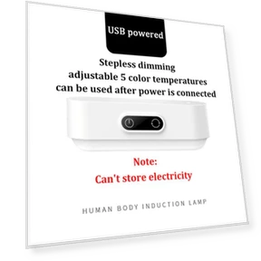 Touch Control LED Night Light with Motion Sensor — Night Lights, Vinde Home