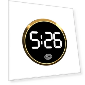 Touch-Sensitive Car Clock — Clock, IKEA Supermarket