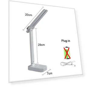 USB Rechargeable LED Desk Lamp — Desk & Table Lighting, Build My Home