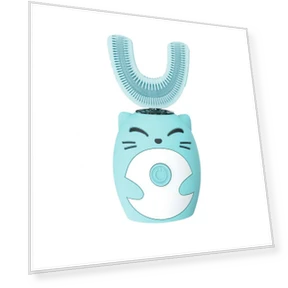 Waterproof Wireless Smart Silicone U-Shape Soft Nano Toothbrush — Baby Toothbrushes, HIMO Group