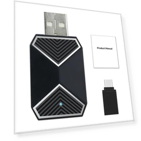 Wireless Carplay Android Auto Adapter Dongle — USB, RuJia Home Decor