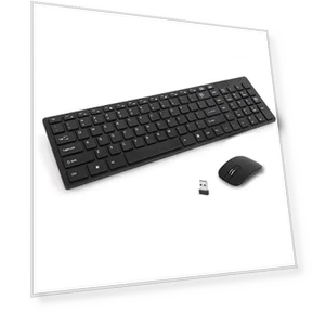 Wireless Keyboard and Mouse Combo — Keyboard and Mouse Sets, Stone Home
