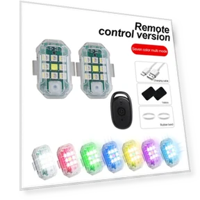 Wireless Remote Control LED Strobe Light — Vehicle Safety Signals, A Auto Parts Mall