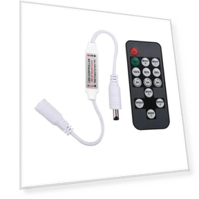 14-Key Monochrome Electronic Controller — Remote Controls, Stone Home