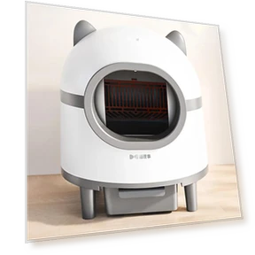 Automatic Self-Cleaning Litter Box — Waste Bins, Rainbow Rain