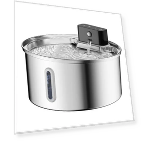 Automatic Stainless Steel Dogs Water Fountain — Feeding Supplies, Good Household Items