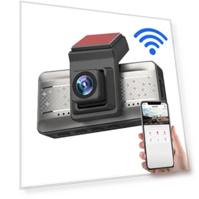 Dual Lens Car Dash Cam — Dashboard Cameras, JOHO