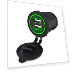 Dual USB Charging Socket — Vehicle Power Solutions, JOHO