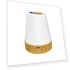 LED Bedside Lamp with Touch Dimming — Lamps & Shades, Rainbow Rain