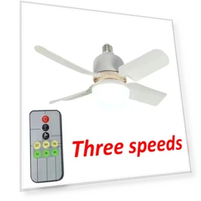 LED Ceiling Fan With Light Remote Control — Ceiling Fans, Rainbow Rain