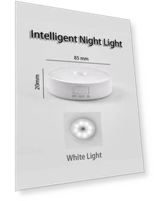 LED Night Light with Human Body Sensor — Night Lights, Cozy Cottage-Relax