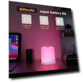 LED Night Light with Touch Control — Night Lights, Build My Home
