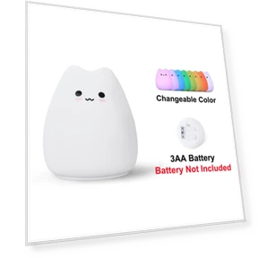 Mini Cat Night Light — Night Lights, Good Household Items